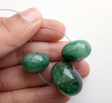 9-20 mm Emerald Plain Rondelle Bead, Natural Huge Emerald Gemstone, RARE Emerald