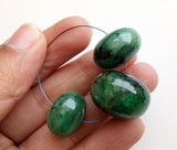 15-23 mm Emerald Plain Rondelle Bead, Natural Huge Emerald Gemstone RARE Emerald