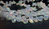 4x6-5x8 mm Ethiopian Welo Opal Plain Pear Shaped Briolettes, Opal Pear Beads