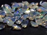 4x6-6x8mm Ethiopian Opal Pear Faceted Cut Stone, Natural Faceted Pear, Opal Pear