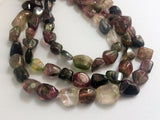 8-13 mm Rare Multi Tourmaline Beads, Natural Multi Tourmaline Plain Tumble Beads