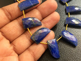 10.5x20 mm Lapis Lazuli Faceted Beads, Natural Blue Lapis Lazuli Fancy Beads