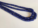 8-12 mm Lapis Lazuli Spacer Beads, Natural Lapis Lazuli Faceted Spacer Beads