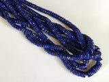 8-12 mm Lapis Lazuli Spacer Beads, Natural Lapis Lazuli Faceted Spacer Beads