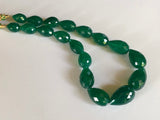 12x15 mm-15x24 mm Green Onyx Faceted Drop Beads, Green Onyx Straight Drill Drops