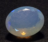 11x13.9mm Huge Ethiopian Opal, Oval Faceted Opal, Fancy Cut For Ring-PKSG23