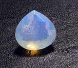 6.9mm Ethiopian Opal Faceted Heart Cut Stone, 0.85 Cts Faceted Fire Opal