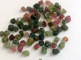 6-9 mm Multi Tourmaline Raw Stones, Natural Loose Rough Sticks For Jewelry