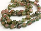 8-12 mm Rare Watermelon Tourmaline Beads, Natural Watermelon Tourmaline