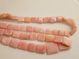 8.5-16 mm Pink Opal Chewing Gum Cut Beads, Natural Pink Opal Beads, Pink Opal