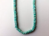 4.5-5 mm Natural Amazonite Square Heishi Beads, Amazonite For Necklace, Sea Blue