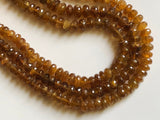 10-12mm Petro Tourmaline Faceted Rondelles, Natural Petro Tourmaline Beads