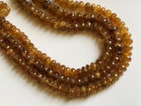 10-12mm Petro Tourmaline Faceted Rondelles, Natural Petro Tourmaline Beads