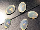 7.5x10mm-9x11mm App Ethiopian Opal Oval Shape Cut Stone, 5 Pcs Natural