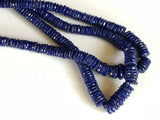 8-12 mm Lapis Lazuli Spacer Beads, Natural Lapis Lazuli Faceted Spacer Beads