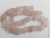 10-15 mm Raw Rose Quartz Nuggets, Natural Rose Quartz Rough Gems, Rose Quartz