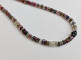 3.8-5.5mm Multi Tourmaline Pumpkin Bead Natural Faceted Pumpkin Bead Tourmaline