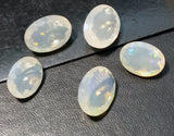 7.5x10mm-9x11mm App Ethiopian Opal Oval Shape Cut Stone, 5 Pcs Natural