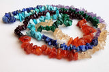 5-7 mm Seven Chakra Chips, Natural Healing Seven Multi Chakra Bead, Body Chakra