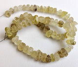 7-10 mm Raw Lemon Quartz Stones, Natural Loose Raw Gemstone, Lemon Quartz