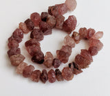 11-14 mm Raw Strawberry Quartz Stones, Natural Loose Raw Gemstone, Strawberry