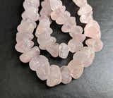 10-15 mm Raw Rose Quartz Nuggets, Natural Rose Quartz Rough Gems, Rose Quartz