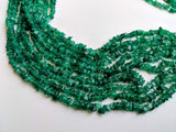 4-6 mm Green Onyx Chips Strand, Natural Green Onyx Bead, Green Onyx For Necklace