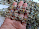 5-10 mm Fluorite Chips, Rainbow Fluorite Beads, Natural Fluorite Chips, Multi