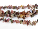 9-11mm Rare Multi Tourmaline Plain Fancy Kite Shape Bead Natural Multi