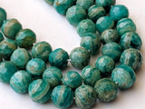 6-7mm Russian Amazonite Faceted Bead, Natural Russian Amazonite Faceted Round