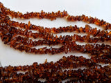 5-10 mm Citrine Chips, Dark Brandy Color Citrine Beads, Natural Citrine Chips