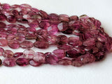 5-9mm Pink Tourmaline Facet Oval Tumbles Natural Pink Tourmaline Oval Bead,Pink