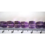 7-8 mm Amethyst Faceted Box Cubes, Natural Amethyst Faceted Cubes, Amethyst Box