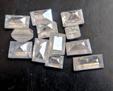 White Baguette Diamond, Rare 1.8x2.3mm-2x3mm MELEE Diamond (1Pc-2Pcs)-PPD330