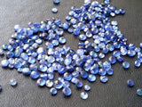 1-2.5mm Blue Sapphire Cut Stones,Faceted Round For Jewelry (1Ct To 5Ct)-APH37