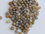 3.3-3.8mm Multi Color Rough Diamond Box Cubes (5 Pcs To 10 Pcs Options)