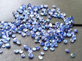 1-2.5mm Blue Sapphire Cut Stones,Faceted Round For Jewelry (1Ct To 5Ct)-APH37