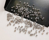 1.5mm Grey Rough Diamond Natural Raw For Jewelry (5Cts To 10Cts Options)