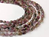 5.5-7mm Multi Tourmaline Faceted Oval Bead Natural Multi Tourmaline Stone Multi