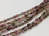 5.5-7mm Multi Tourmaline Faceted Oval Bead Natural Multi Tourmaline Stone Multi