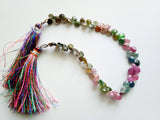 5-6mm Multi Tourmaline Faceted Heart Beads, Natural Multi Tourmaline Faceted