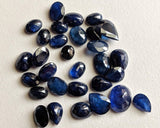 5x6mm - 6x8mm Blue Sapphire Cut Stone, Natural Sapphire Mix Shape Cut Stones