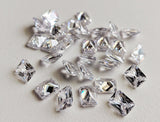 8x10mm White Cubic Zirconia Emerald Cut, White Cz for Jewelry Setting