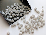 5.5-7mm Raw White Grey Diamond, Natural Rough Diamond (1Pc To 10Pcs Options)