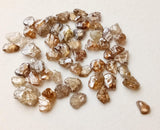 3-5mm Clear Brown Rough Diamond Perfect for Bezel &Prong Setting (1 Ct To 2 Cts)