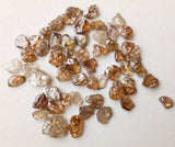 3-5mm Clear Brown Rough Diamond Perfect for Bezel &Prong Setting (1 Ct To 2 Cts)