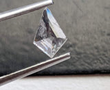 4.7x7.2mm Clear Kite Diamond, 0.50Cts Rose Cut Shield Flat Back Diamond for Ring