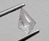 4.7x7.2mm Clear Kite Diamond, 0.50Cts Rose Cut Shield Flat Back Diamond for Ring