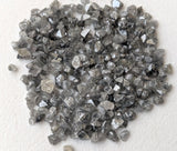 2-3mm Salt And Pepper Rough Uncut  Diamond Chips For Jewelry (1Ct To 5Ct)