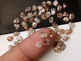 3-5mm Clear Brown Rough Diamond Perfect for Bezel &Prong Setting (1 Ct To 2 Cts)